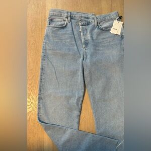 AGOLDE CRISS CROSS JEANS